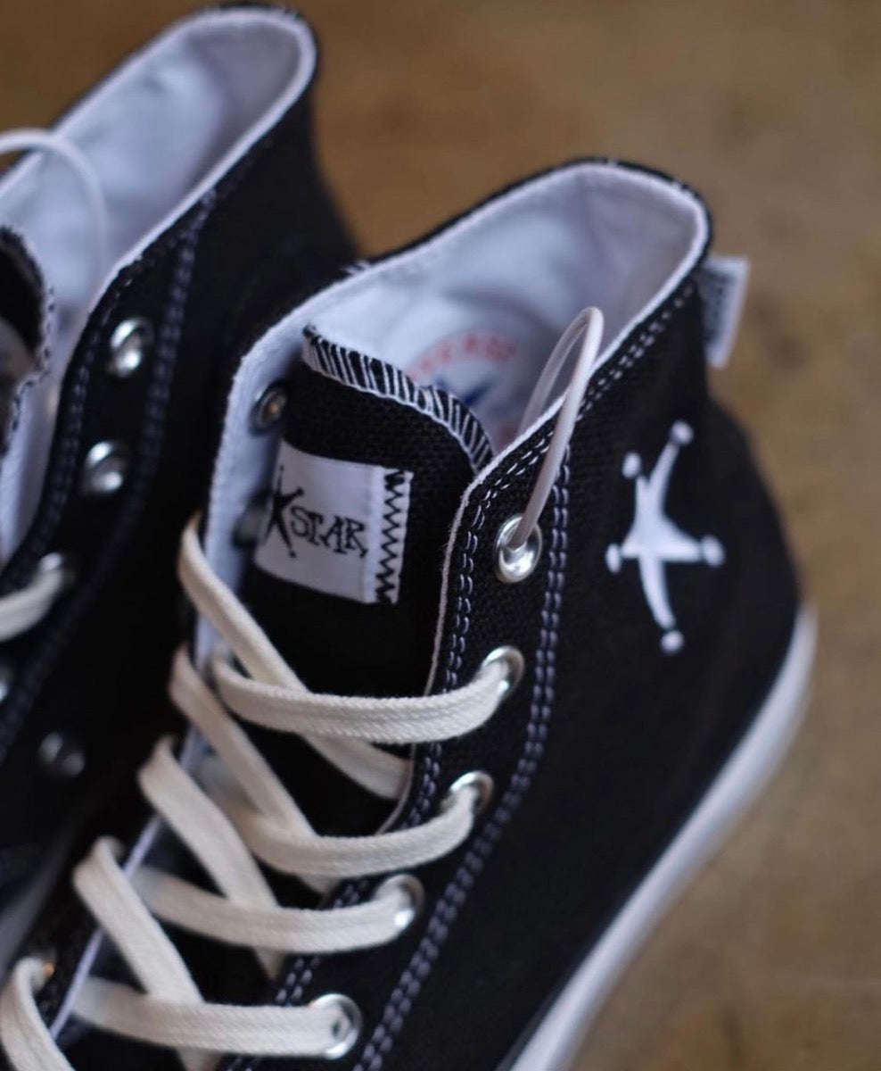 CT70 STUSSY ステューシー BLACK HI CUT A01765C