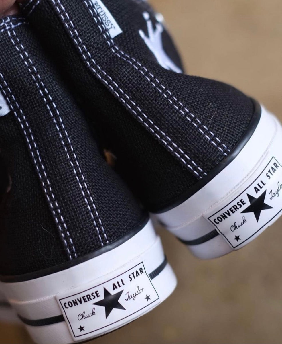 CT70 STUSSY ステューシー BLACK HI CUT A01765C