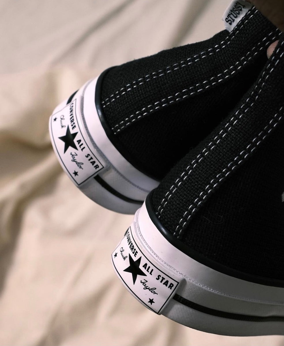 CT70 STUSSY ステューシー BLACK HI CUT A01765C