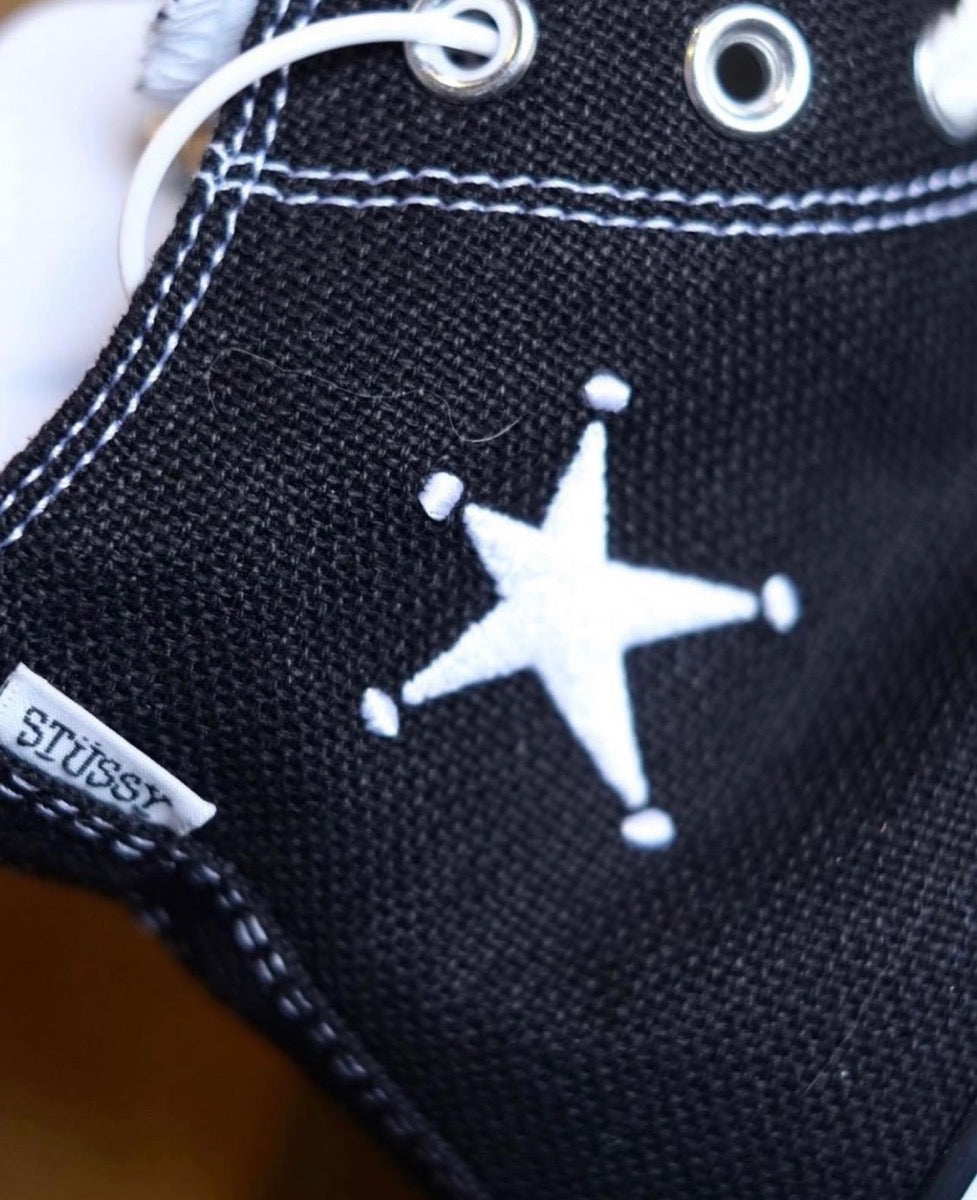 CT70 STUSSY ステューシー BLACK HI CUT A01765C