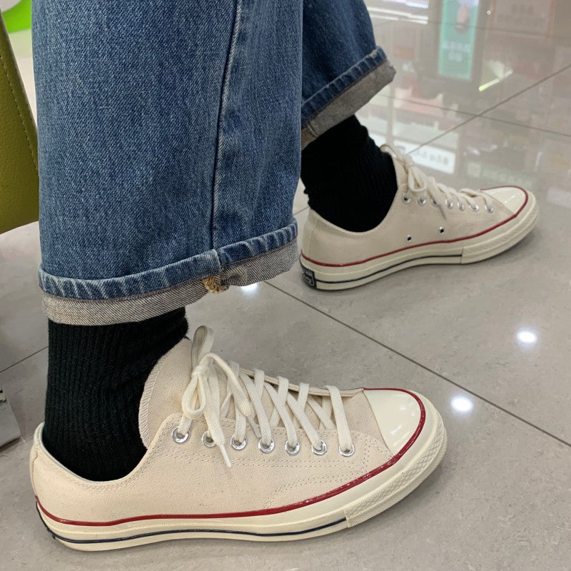 CT70 PARCHMENT LOW CUT(生成り)162062C