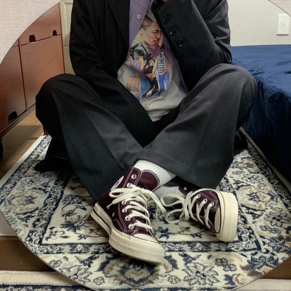 【22cmのみ】CT70 BLACK CURRANT HI CUT 169342C