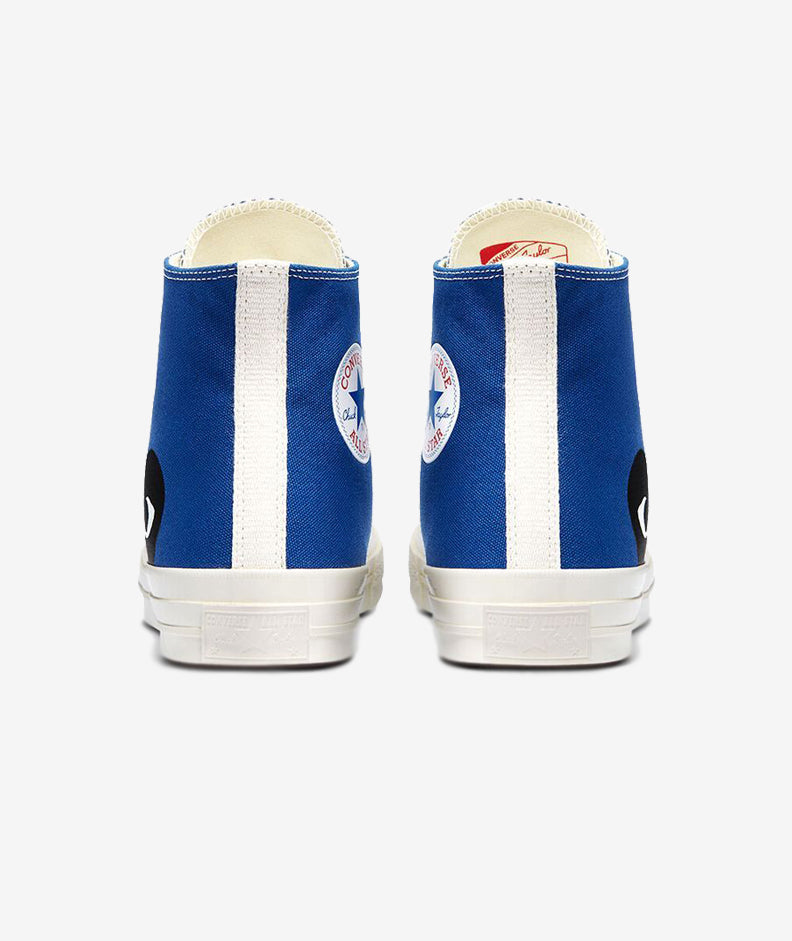 CT70 Play Comme des Garcons Chuck 70 Hi Blue Quartz HI CUT 171846C