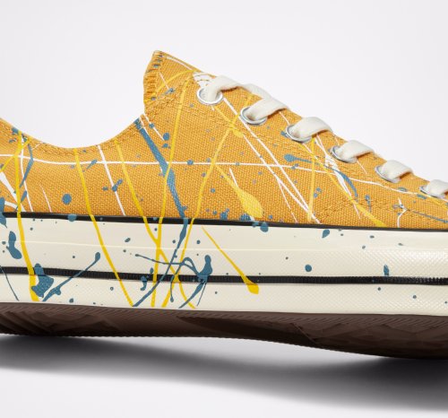 CT70 PAINT SPLATTER SUNFLOWER LOW CUT 170804C