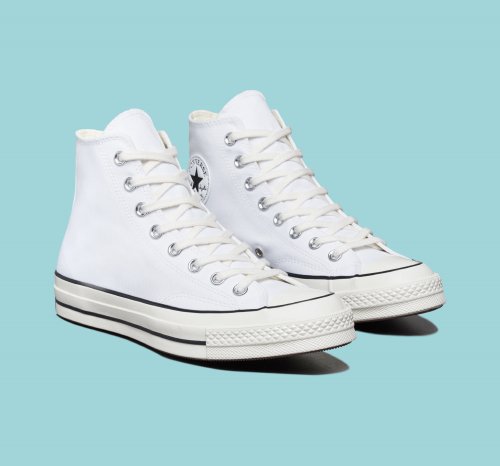 【THE BOYZ NEW着用】CT70 Black Pin Stripe WHITE HI CUT A02304C