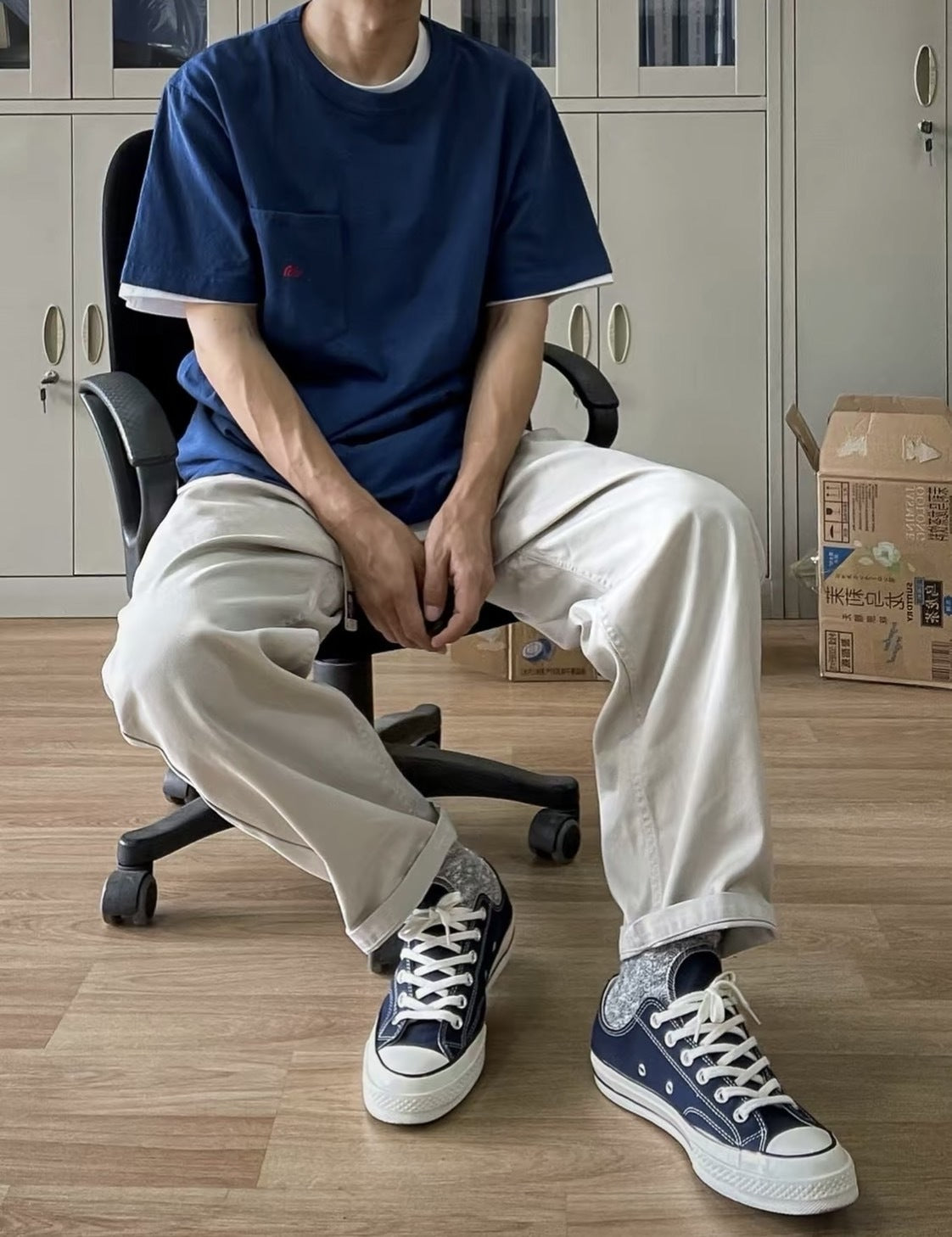 CT70 MIDNIGHT NAVY LOW CUT 172679C