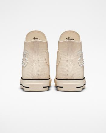 CT70 STUSSY ステューシー (2023年新型)NATURAL IVORY HI CUT A02051C