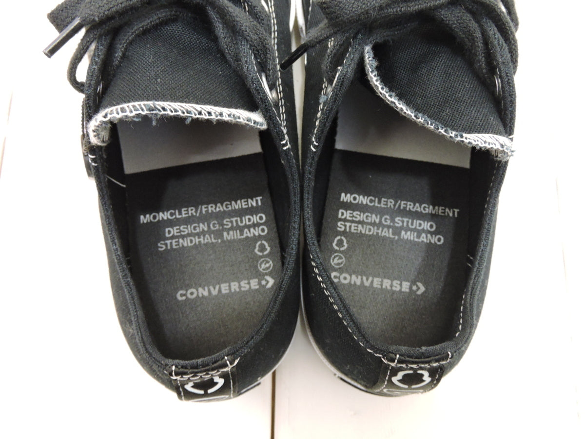 CT70 Converse x Moncler x Fragment BLACK(2020年式) LOW CUT 169069C