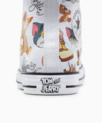 【数量限定】ALL STAR Chuck Taylor x  Tom & Jerry WHITE HI CUT A15112C