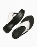 RUN STAR Platform Sandals Suede Vintage White LOW CUT A20652C