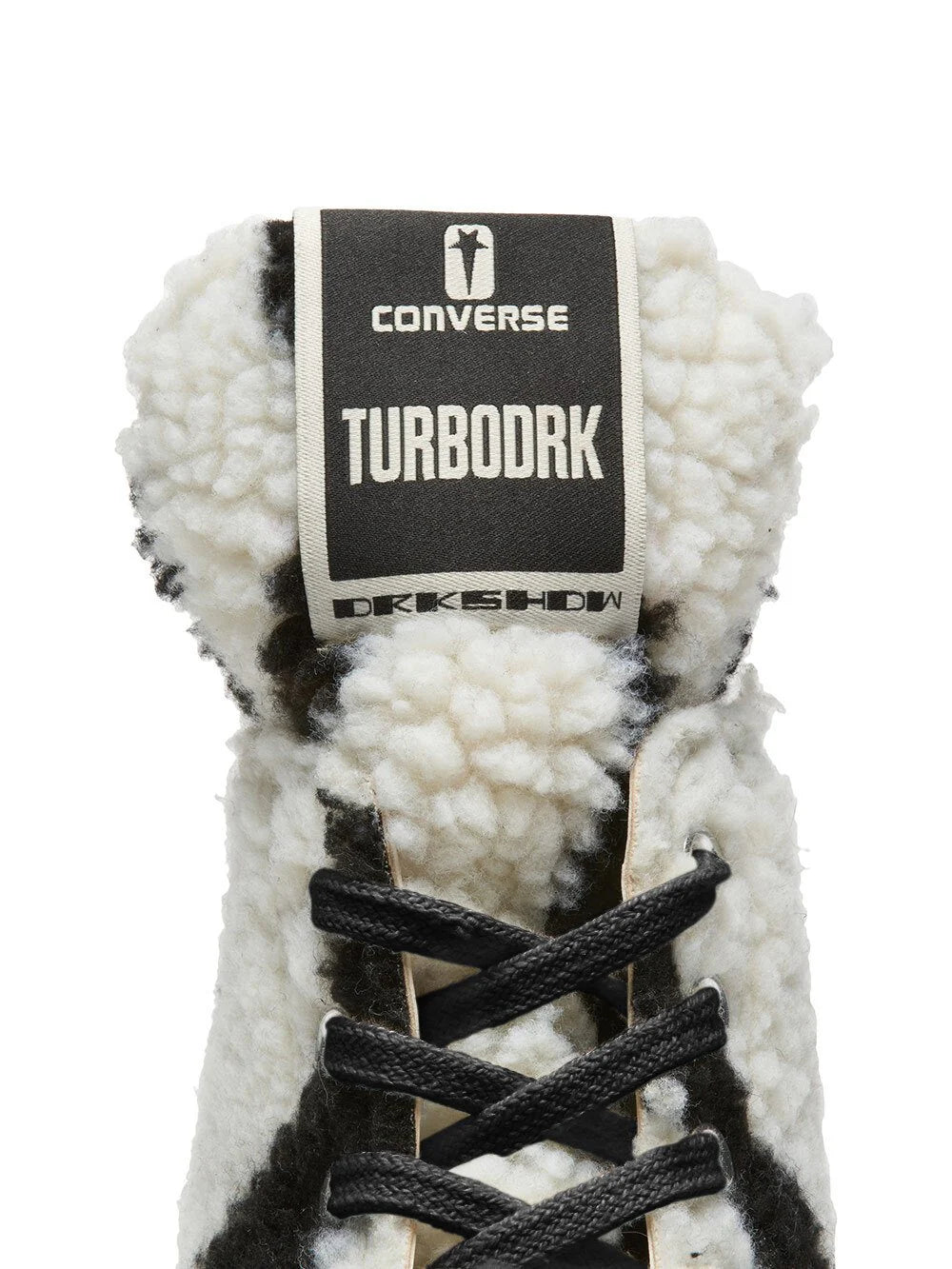 CT70 x DRKSHDW（rickowens） TURBODRK ZEBRA HI CUT A03943C