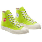CT70 X Play Comme des Garcons Chuck 70 Ox Bright Green HI CUT 168299C