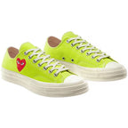 CT70 X Play Comme des Garcons Chuck 70 Ox Bright Green LOW CUT 168302C