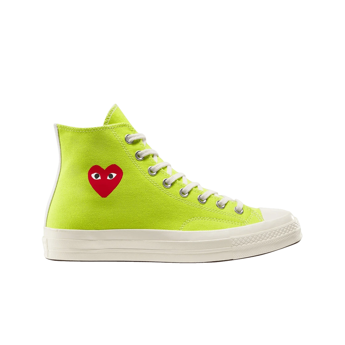 CT70 X Play Comme des Garcons Chuck 70 Ox Bright Green HI CUT 168299C