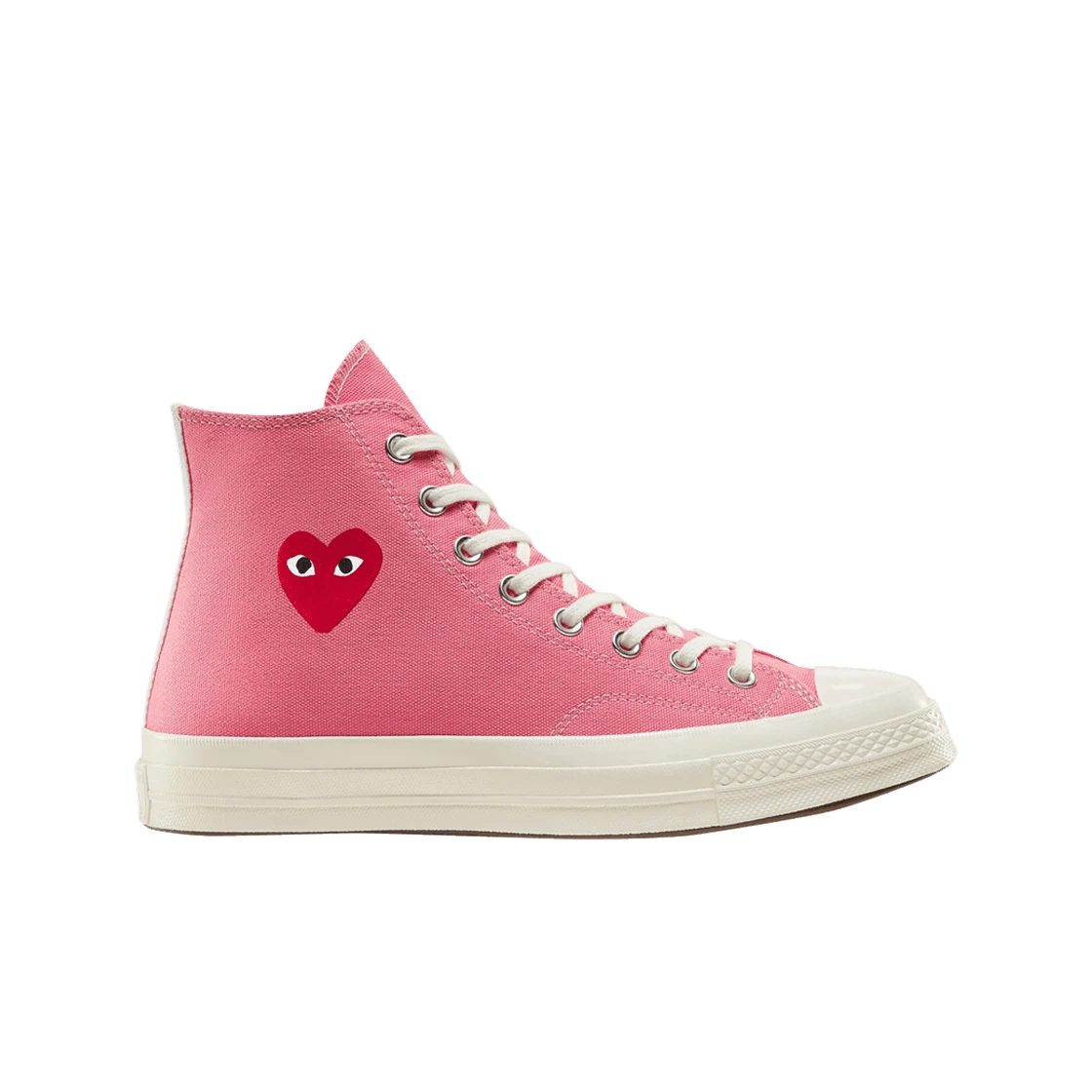 CT70 X Play Comme des Garcons Chuck 70 Ox Bright PINK HI CUT 168301C