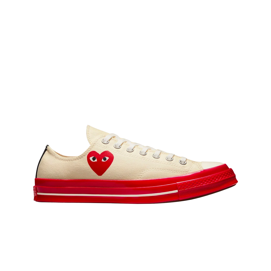 CT70 X Play Comme des Garcons PLAY Pristine Red Midsole LOW