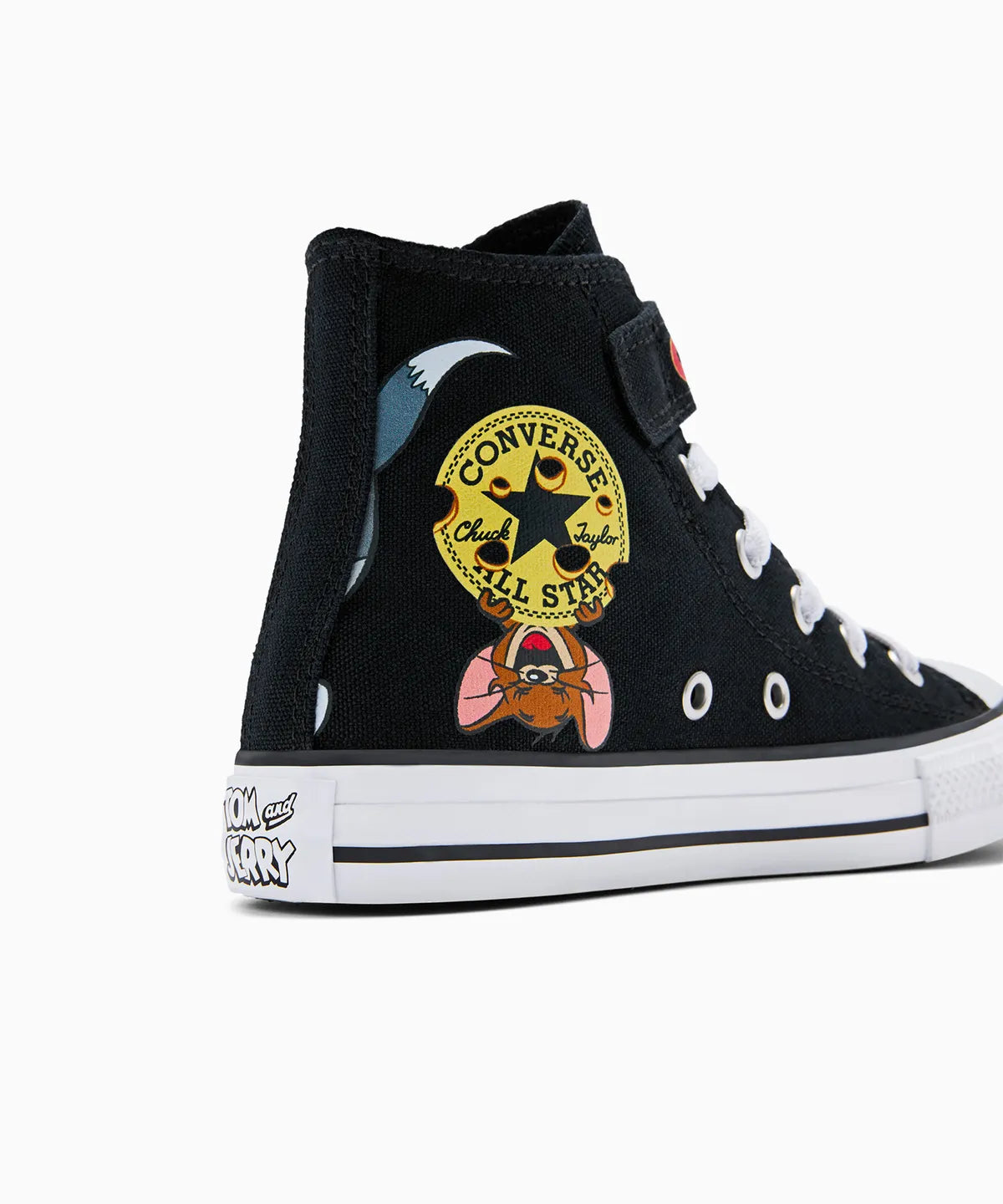 【数量限定】ALL STAR Chuck Taylor x Tom & Jerry BLACK（キッズ）17~21cm HI CUT A15114C