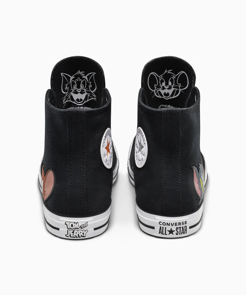 【数量限定】ALL STAR Chuck Taylor x  Tom & Jerry BLACK HI CUT A15113C