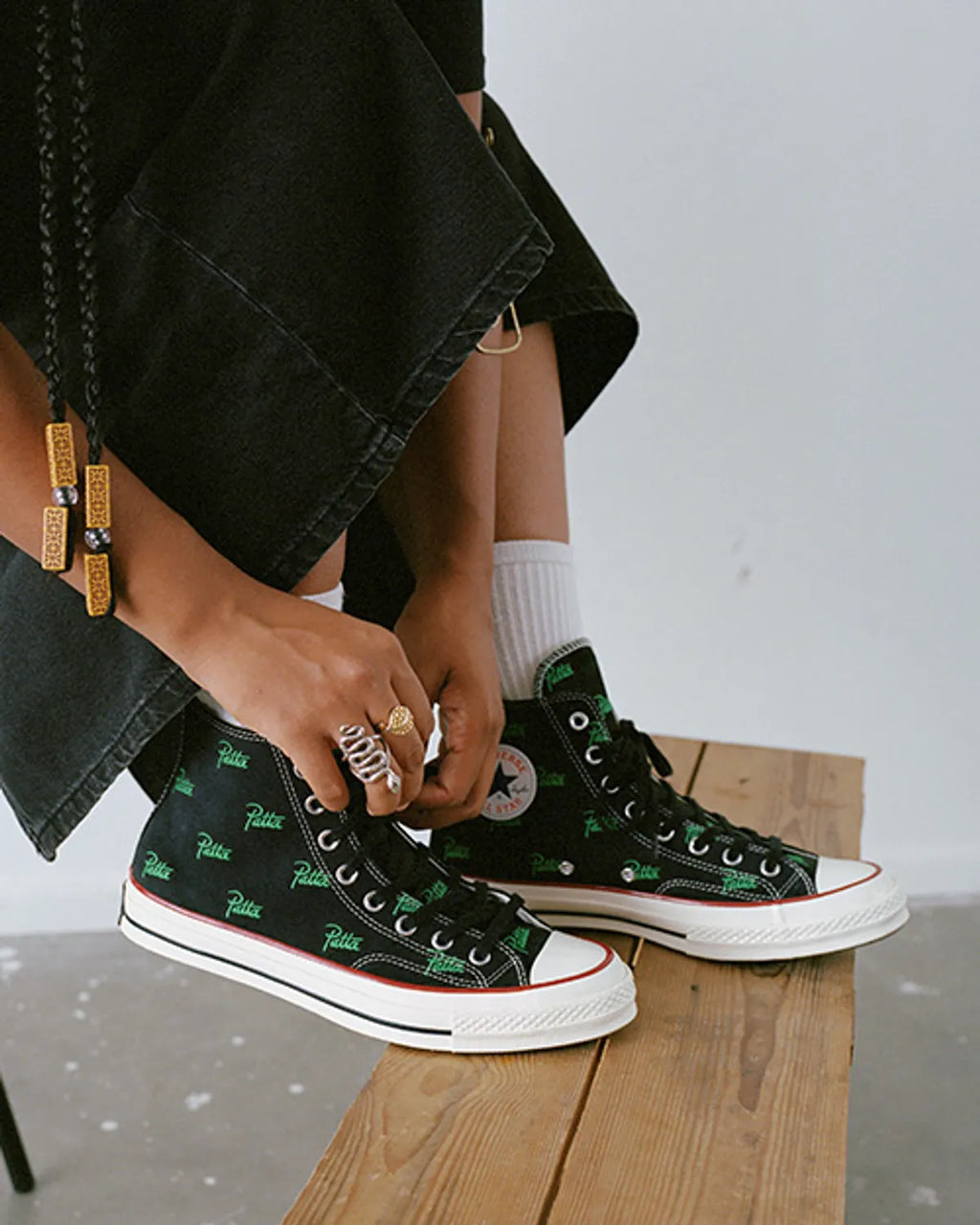 【数量限定】CT70 X Patta BLACK HI CUT A13857C