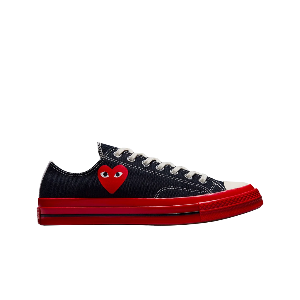 CT70 X Play Comme des Garcons PLAY Black Red Midsole LOW CUT A01795C