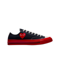 CT70 X Play Comme des Garcons PLAY Black Red Midsole LOW CUT A01795C