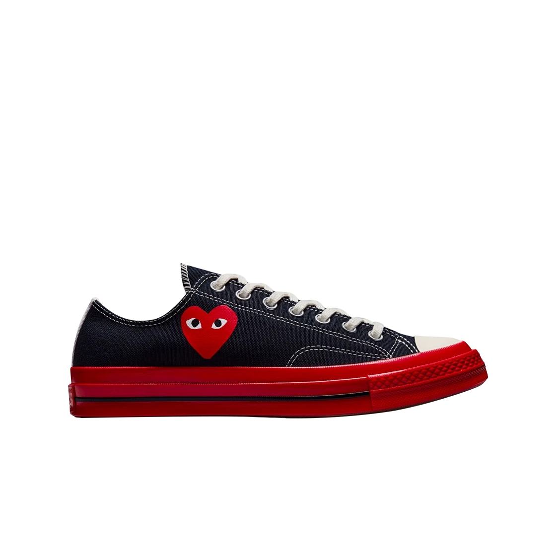 CT70 X Play Comme des Garcons PLAY Black Red Midsole LOW CUT A01795C
