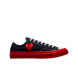 CT70 X Play Comme des Garcons PLAY Black Red Midsole LOW CUT A01795C
