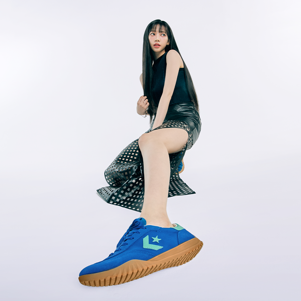 【カリナ着用】RUN STAR TRAINER BLUE A10372C
