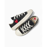 CT70 X Play Comme des Garcons Single Hear BLACK（キッズ）17cm~21cm  LOW CUT A08806C