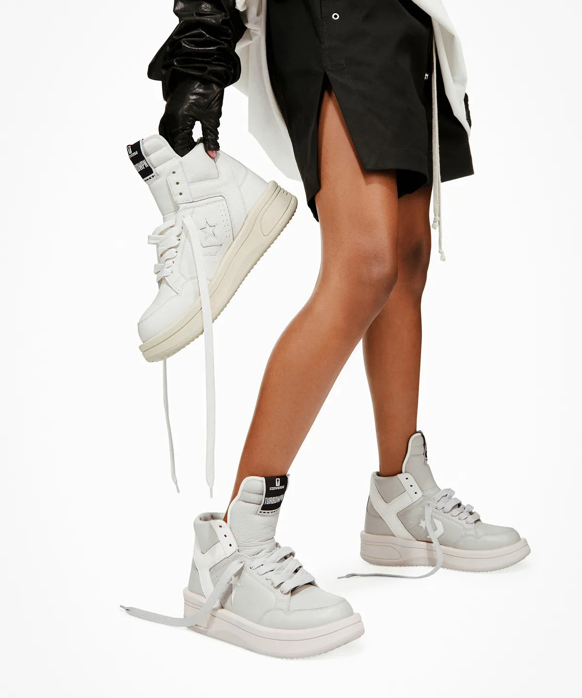 Converse x Drkshdw（Rick Owens） Turbowpn Pelican HI CUT A10960C