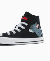 【数量限定】ALL STAR Chuck Taylor x Tom & Jerry BLACK（キッズ）17~21cm HI CUT A15114C