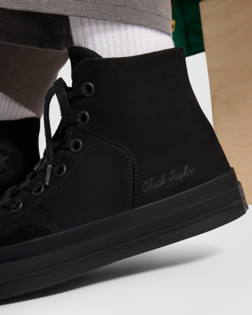 CT70 Marquis Nubuck & Suede Black HI CUT A09441C