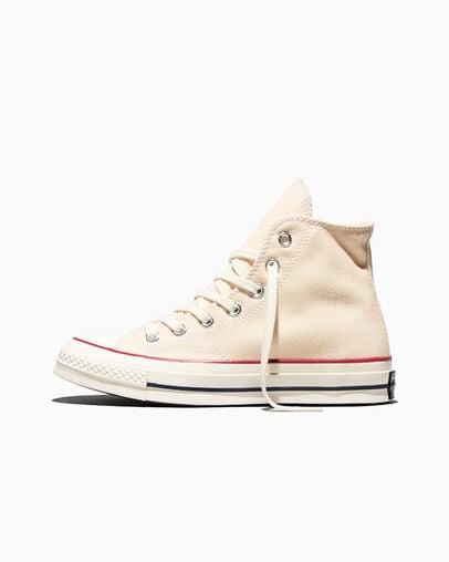 【WIDE FIT】CT70 PARCHMENT HI CUT （生成り）162053MP