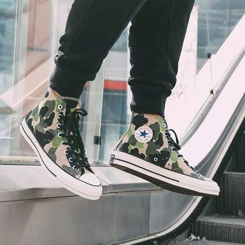 【旧旧品番】CT70 CAMO CANDIED GINGER HI CUT（迷彩）163407C