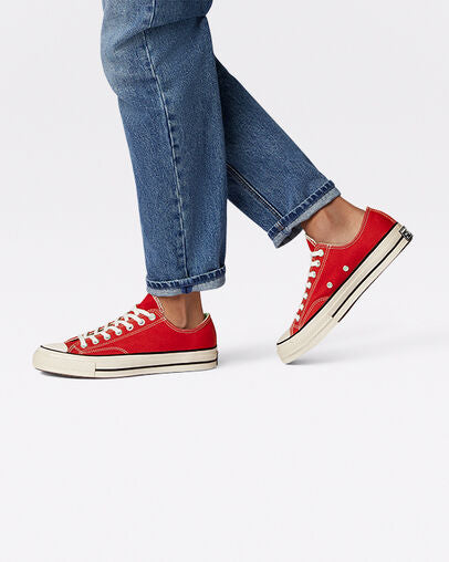 【旧品番・全サイズ再入荷】CT70 ENAMEL RED（エナメルレッド） LOW CUT 164949C