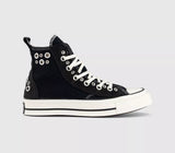 【EU限定】CT70 LTD Black Eyelets Canva HI CUT A24270C snms.shop