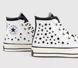 【EU限定】CT70 LTD Black White Eyelets Canva HI CUT A24271C snms.shop