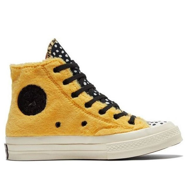 CT70 Fleece Citron Zest Polka Dot HI CUT 572050C