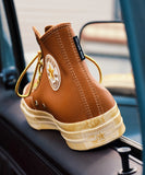 【数量限定】CT70 ヴィンテージ加工 LEATHER（レザー）WORKWEAR ANTIQUE SEPIA HI CUT A15755C