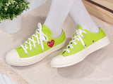 CT70 X Play Comme des Garcons Chuck 70 Ox Bright Green LOW CUT 168302C