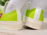 CT70 X Play Comme des Garcons Chuck 70 Ox Bright Green LOW CUT 168302C