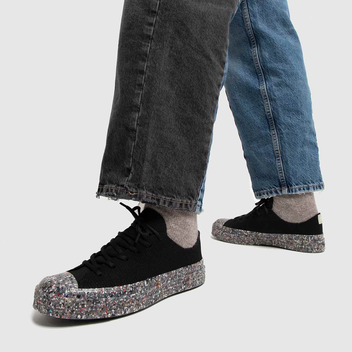 CT70 Renew Knit BLACK LOW CUT 170867C