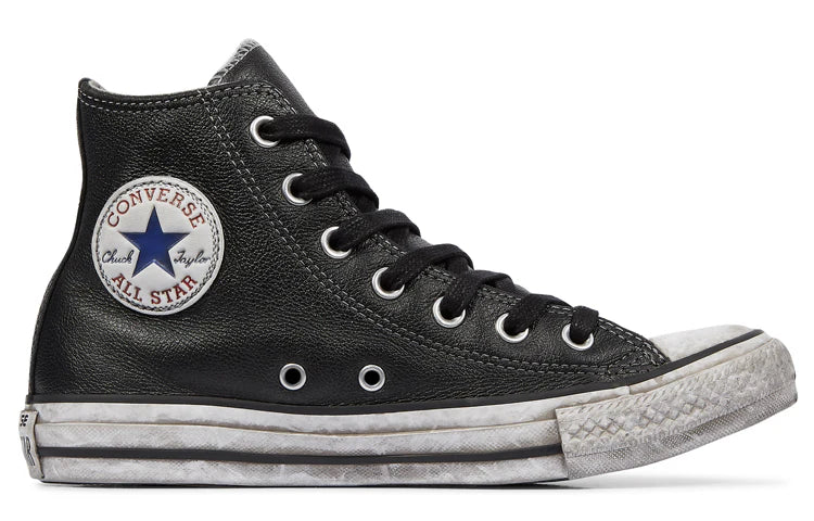 【EU限定】ALL STAR Chuck Taylor LTD LEATHER BLACK HI CUT 158575C