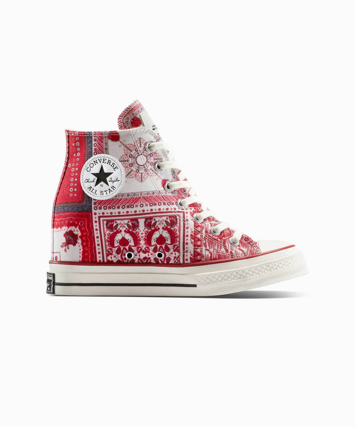 CT70 WEDGE Isabel Marant  Vanilla Ice Red A14802C