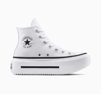 ALL STAR DOUBLE STACK WHITE HI CUT A12976C