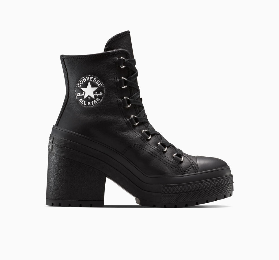 CT70 De Luxe Heel waterproof（防水）Platform Leather BLACK A15514C