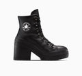 CT70 De Luxe Heel waterproof（防水）Platform Leather BLACK A15514C