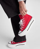 ALL STAR DOUBLE STACK RED HI CUT A15542C