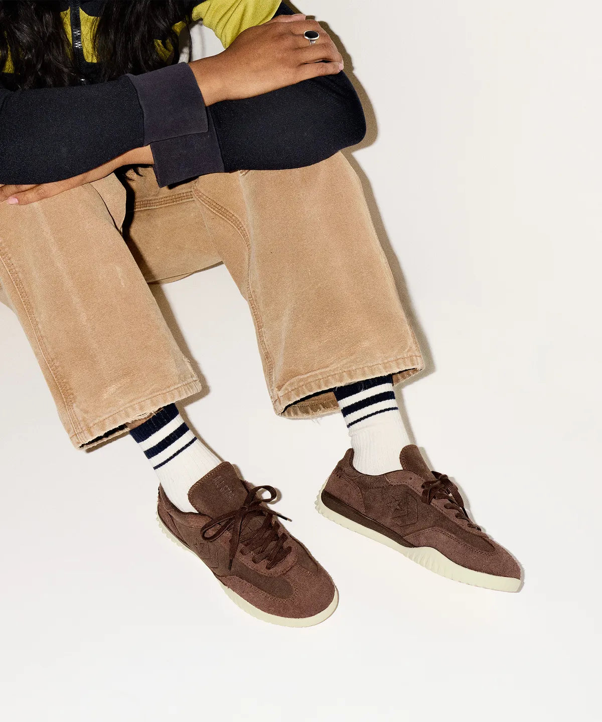 RUN STAR TRAINER Suede Totally Fudged A16386C