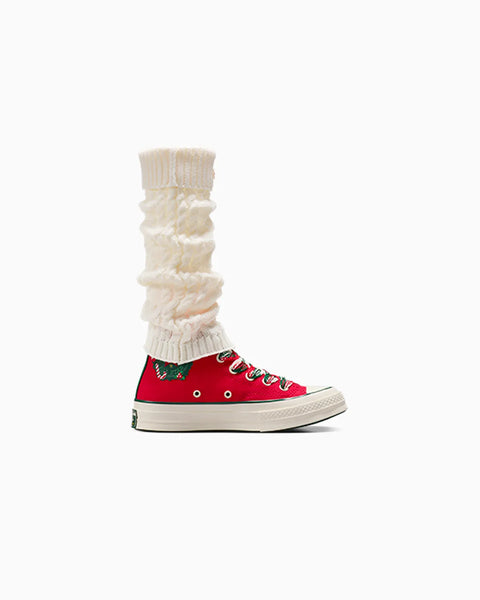 CT70 X-Mas Gingerbread & Knit Sock（ソックス） RED HI CUT A12454C